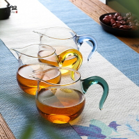 茶具茶杯公道杯禾器分茶器加厚玻璃耐熱大容量公杯沖茶杯泡茶工具