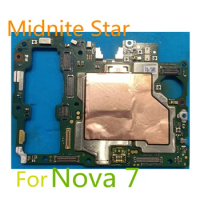 For nova 7/Pro Original Unlocked Motherboard Work Well Mainboard Circuit Logic Board for Huawei nova 7/Pro With 5G NET
