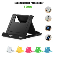 Table Adjustable Phone Holder Bracket Desktop Stand For Ipad IPhone Samsung Xiaomi Huawei Folding Universal Mobile Phone Stand