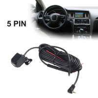 1 unit Cermin Kereta untuk dashcam/DVR, Kamera Pandang Belakang 720p, Pin 5, 2.5 mm