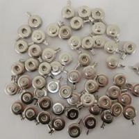 400pcs/lot Crimped 4.0 ECG Snap Terminal , ecg button,Physiotherapy ECG Machine parts wire,nickel plated