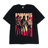 KAOS BAND NEW RAMONES JCC CLOTHES OBLONG PRIA WANITA Bahan Cotton Combed 24s Tebal kaos distro keren