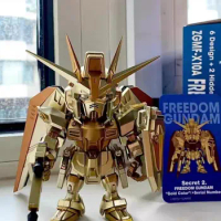 Genuine Spot Bandai Qmsv-mini Freedom Gundam 2.0 Series Confirmed Model Hand Figure Trendy Gift Ornaments