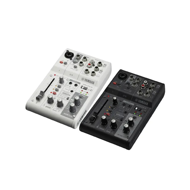 Yamaha AG03 MKII 直播型錄音介面/混音器MK2 黑色款聲卡| DigiLog 聲響實驗室
