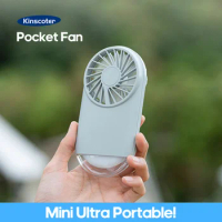 Pockets Mini Portable Fans Handheld USB Rechargeable Hand Fan Mini Desktop Air Cooler Outdoor Fan Cooling Travel Ventilation
