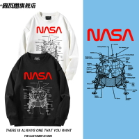 美國國家航空航天局NASA周邊衛衣航空火星救援男女寬松韓版上衣服