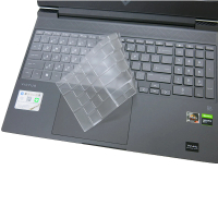 【Ezstick】HP Victus Gaming 15-fb 15-fb0019AX 奈米銀抗菌TPU 鍵盤保護膜(鍵盤膜)