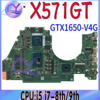 X571GT Mainboard For ASUS VX60GT X571GD R571GT F571GT K571GT YX571GT A571GT Laptop Motherboard I5 I7-8th/9th Gen GTX1650/4G