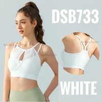 Sport bra DSB733 wanita Skirt DSJ752 olahraga gym fitnes S White Bra DSB733