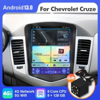 9.7" Android 13.0 Car Radio for Chevrolet Cruze 2008-2014 Multimedia Player GPS 2din Carplay Auto Stereo Screen FM Bluetooth