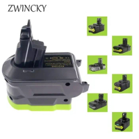 ZWINCKY For Dyson V6 Battery Replacement Adapter for Ryobi 18V Lithium Battery Compatible For Dyson V6 DC58 DC59 DC61 DC62 DC72