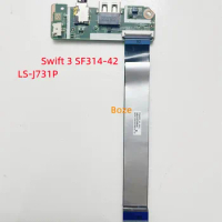 Original FOR Acer Swift 3 SF314-42 USB AUDIO BOARD LS-J731P 435P39BOL01
