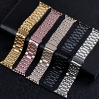 Upgrade Your Apple Watch with a Stylish Stainless Steel Strap - Fits Series 3, SE, 6, 7, 8 &amp; 45mm!