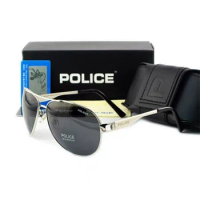 Police Sunglasses Polarized Men Pilot Sun Glasses Shades Oculos De Sol Travel Eyewears with UV Protection Gafas De Sol P177