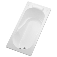 電光豪華浴缸白色(含鉻色噴頭)/B6050C