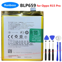 Original New 3430mAh BLP659 Battery for Oppo R15 Pro R15Pro CPH1831 PAAM00 Mobile Phone