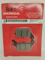 Diskpad, kampas rem cakram motor Honda Genuine Part Beat ( KVY )