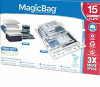 [COSCO代購5] D1600355 MagicBag 真空壓縮收納袋15入
