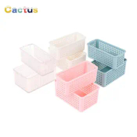 1:6 dollhouse miniature Mini Storage Basket furniture accessories kitchen bathroom toy for sylvanian collectible families Gift