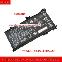 Genuine TE04XL Battery HSTNN-DB7T for HP Omen 15-bc220nr 15-BC231TX 15-bc202na 15-AX256NR 15t-bc200 15-AX205NA 15.4V 4112mAh