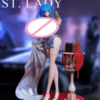 25CM Azur Lane Anime Sexy Girl St. Louis PVC Action Figure Game Statue Adults Collection Model Doll Toys Gifts