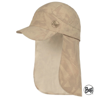 【BUFF】可拆式護頸帽-沙漠淺棕(BF125341-302/防曬帽/機能帽)