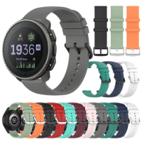 Silicone Watch Strap For Suunto Vertical Sports Silicone Wristband For Suunto9 Peak Pro/Suunto5 Peak 3 Fitness Bands 20mm 22mm