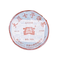 【茶韻】普洱茶2006年孟海/大益茶廠7572-601熟茶茶餅 357g*1 茶葉禮盒(附茶樣10g.收藏盒x1)