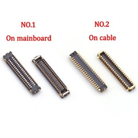 5Pcs New LCD Screen Display FPC Flex Plug Connector For Huawei Mate20 X Mate 20 20X P30 Pro P30Pro Honor V10 10 30 Board 40Pin