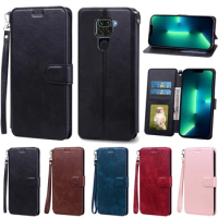 Case For Redmi Note 9 Case Redmi Note 9 Leather Flip Cover For Xiaomi Redmi Note 9 note9 Wallet Bags Bumper Shockproof Fundas