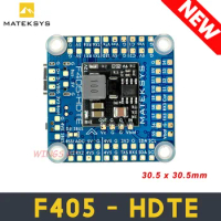 MATEK F405-HDTE F4 Flight Controller STM32F405 Built-in Dual BEC OSD Blackbox 9-60V For DJI Or Analog VTX FPV RC Freestyle Drone