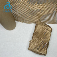 Honeycomb Protective Wrap Cushioning Recyclable For Florist Supplies Box Filler Packaging Biodegradable Paper Material