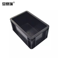 內地直送 - 安赛瑞 防静电周转箱 收纳周转箱 整理收纳箱塑胶框 16321