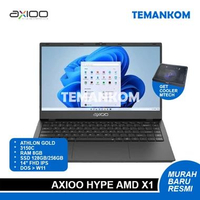 Axioo Hype AMD X1 8/256 DOS Laptop Murah 8GB 256GB notebook 14 FHD Netbook lokal GARANSI RESMI Gray 