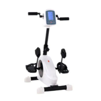 Kooeej medical supplies equiptments foldable Mini Pedal under desk exerciser, mini bike for elderly with massage roller