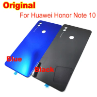 100% Original Black Back Battery Cover Housing Door Rear Case For Honor Note 10 RVL-AL09 Phone Replacement Parts