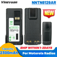2300mAh NNTN8129AR Replacement Li-ion Battery for Motorola XIR P8668 XIR P8660 GP328D GP338D APX 1000 APX 2000 APX 3000 Radios