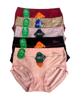 6 Pcs - 12 Pcs Celana Dalam Polini 1232-1282 / Cd Wanita Dewasa Super Soft / Nyaman,Adem,Anti Bakter