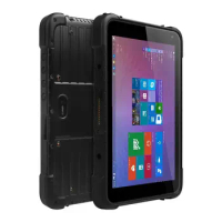 Industrial Rugged 8 Inch Tablet 2G RAM 64G ROM Windows 10 NFC Reader 2D Barcode Scanner Waterproof Tablet PC with 4G Lte Wifi