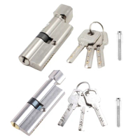Keyed Entry Door Lock Cylinder Lockset with 3 Keys Anti-theft Entrance Door Lock