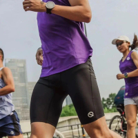 Quần short thể thao nhẹ, mỏng, nén năm điểm, độ đàn hồi cao, nhanh khô, quần short chạy marathon, qu