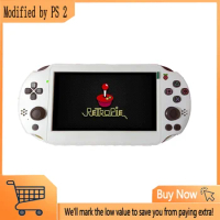 Portable Game Console 7 Inch IPS Screen Modified by PS2 Motherboard Arcade Game Console Full Colors Professionally Modified