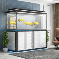Living Room Large Ecological Aquarium 1.5/2/3 M Office Dragon Fish Tank