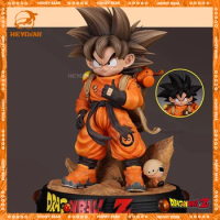 23cm Dragon Ball Figure Son Goku Action Figure 2 Heads Son Goku Anime Figures Pvc Gk Model Collection Dolls Decoration Toy Gifts