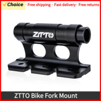 ZTTO Bike Fork Mount Quick Release Thru Axle Carrier Front Fork Block Car Roof Rack Support Bicycle Stand Holder Mtb Accessories