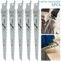 5Pcs Reciprocating Jig Saw Handsaw Multi Saw Blade Blades Saber Saw For Cutting Wood Metal Renovator Power Tools Accessories