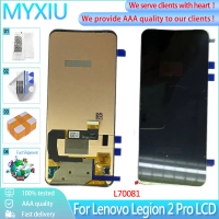 AMOLED Asal, 6.92 inci, Untuk Lenovo Legion 2 Pro L70081, Paparan LCD, Dengan Skrin Sentuh, Digitize