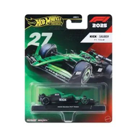 Hot Wheels Premium Formula 1 F1 Kick Sauber Nico Hulkenberg #27