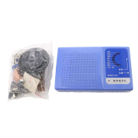 Kit Penerima Radio, Skema + Hiasan DIY, 6 Transistor, Termasuk Pembesar Suara Penutup