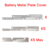 1pcs Battery Lock Fastening Spacer Flex Cable Cover For iPhone X XS Max inner Metal Plate Bracket Clip Holder Parts